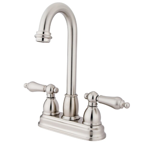 Restoration, 4" Centerset Bar Faucet, Brushed Nickel